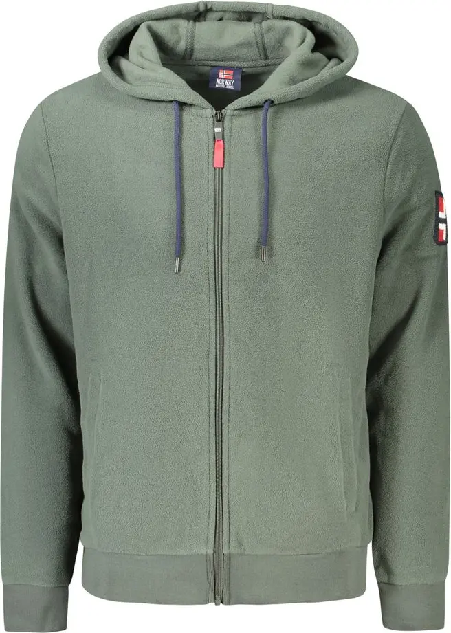 Polyester Men's Sweatshirt with Hood Geographical Norway