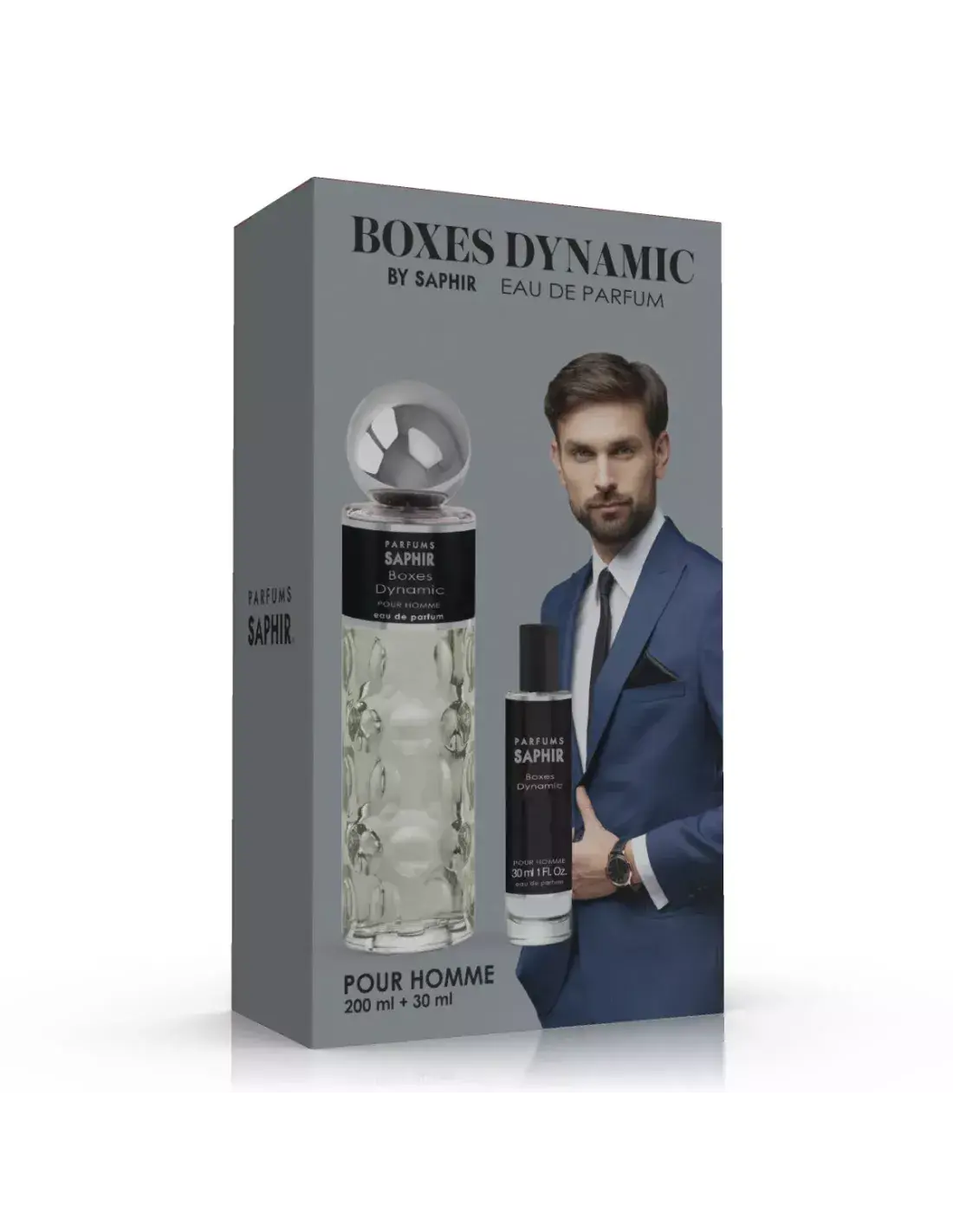 Eau de Parfum Spray Fragrance Set Saphir Dynamic