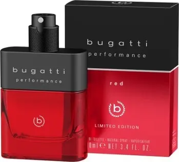 Eau De Toilette Bugatti Performance Red Limited Edition