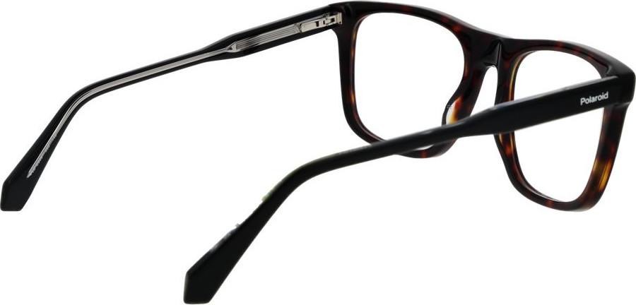 Braune Acetat-Brillenfassung Polaroid