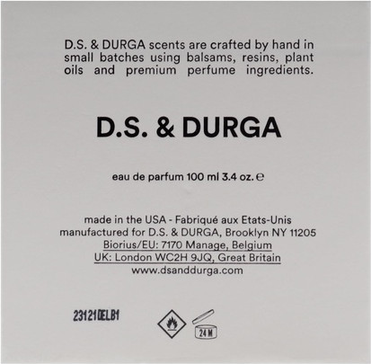 Eau de Parfum D.S. & Durga Pistachio