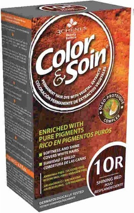 Permanent Hair Color Care Shining Red Les 3 Chenes