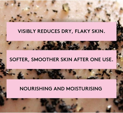 Body Scrub Delhicious Original Schwarzer Tee