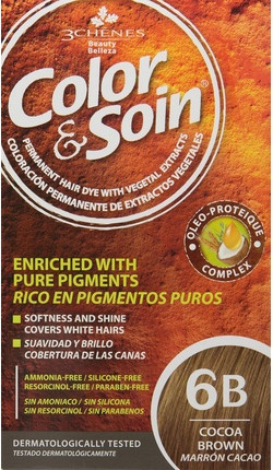 Permanent Color Care Les 3 Chenes Color & Soin Cocoa Brown 6B