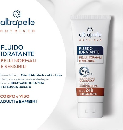 Body Lotion Altrapelle Nutrisko Hydrating Fluid Intense 24h Hydration