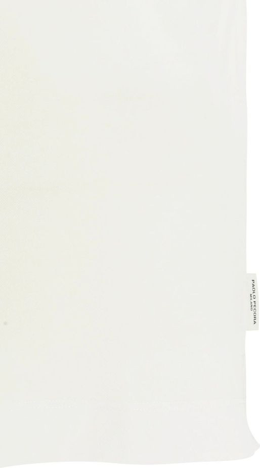 White Cotton T-Shirt Paolo Pecora