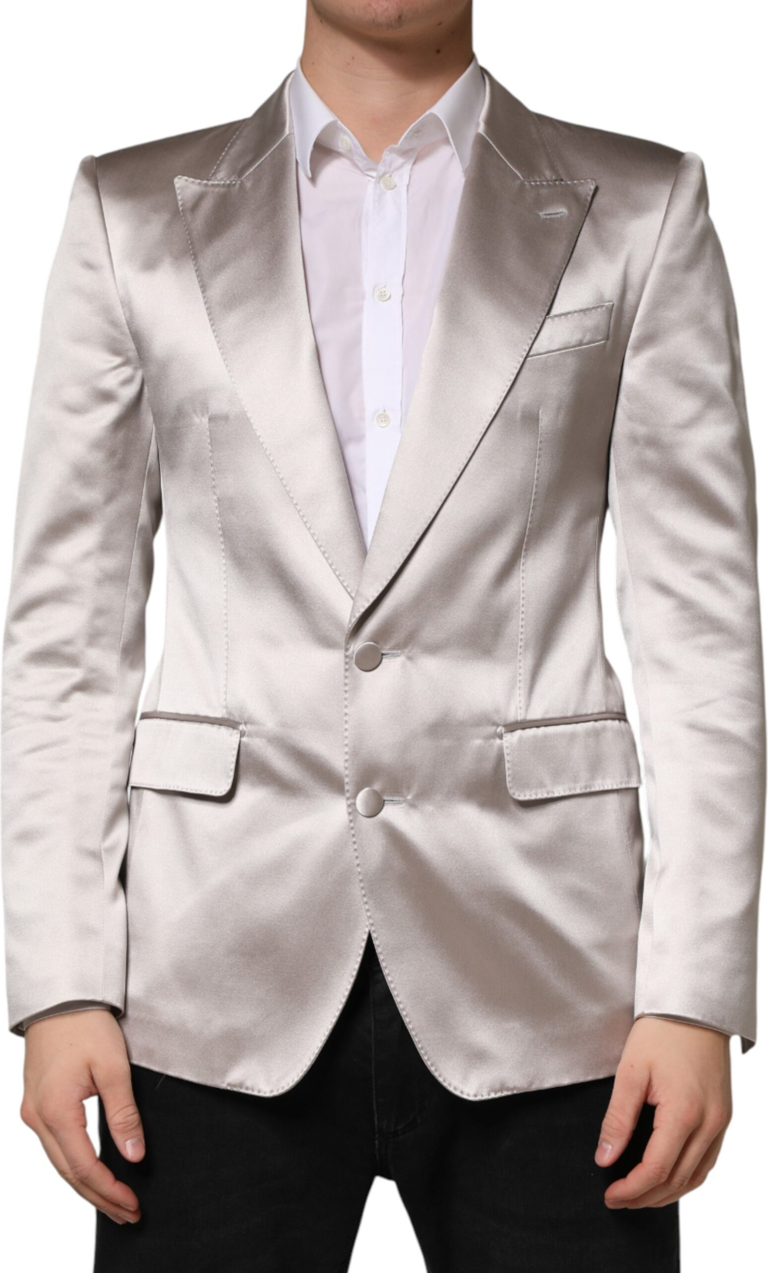 Sakko Blazer Dolce & Gabbana Silber SICILIA