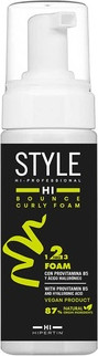 Mousse Hipertin Hi Style Vegan Bounce Curly Foam