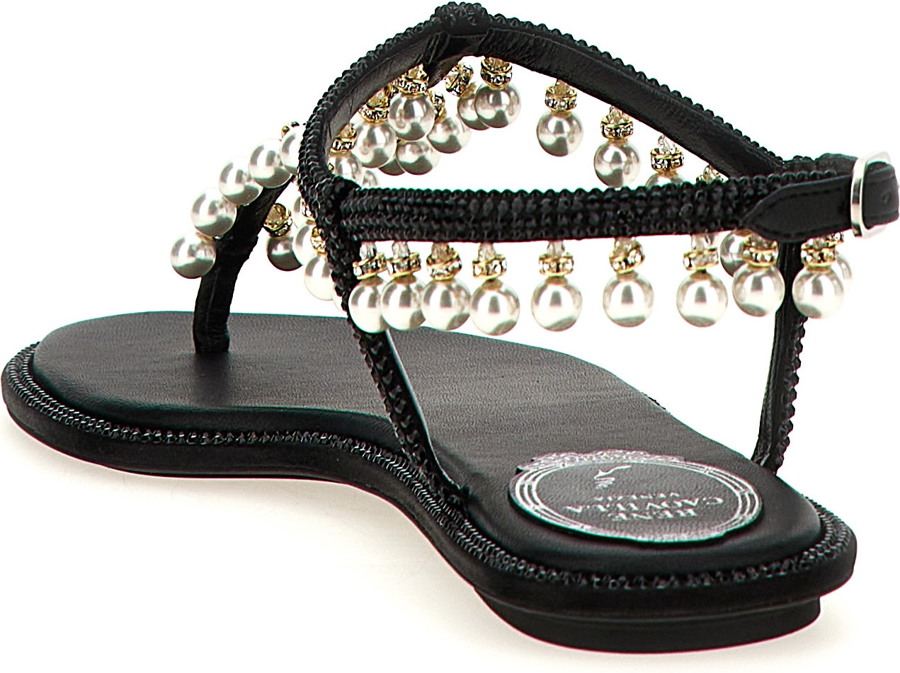 Flat Sandals Rene Caovilla Diana