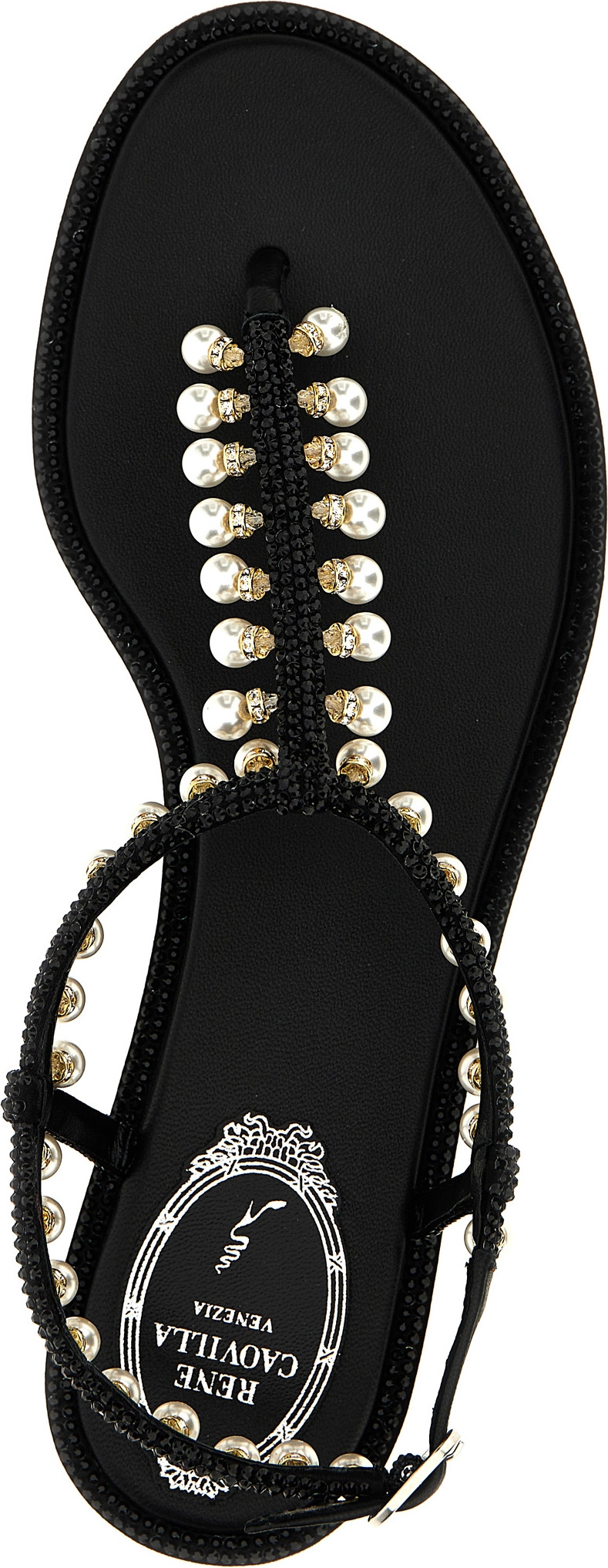Flat Sandals Rene Caovilla Diana