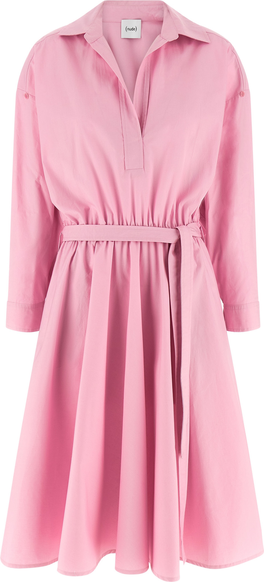Midi-Kleid Nude