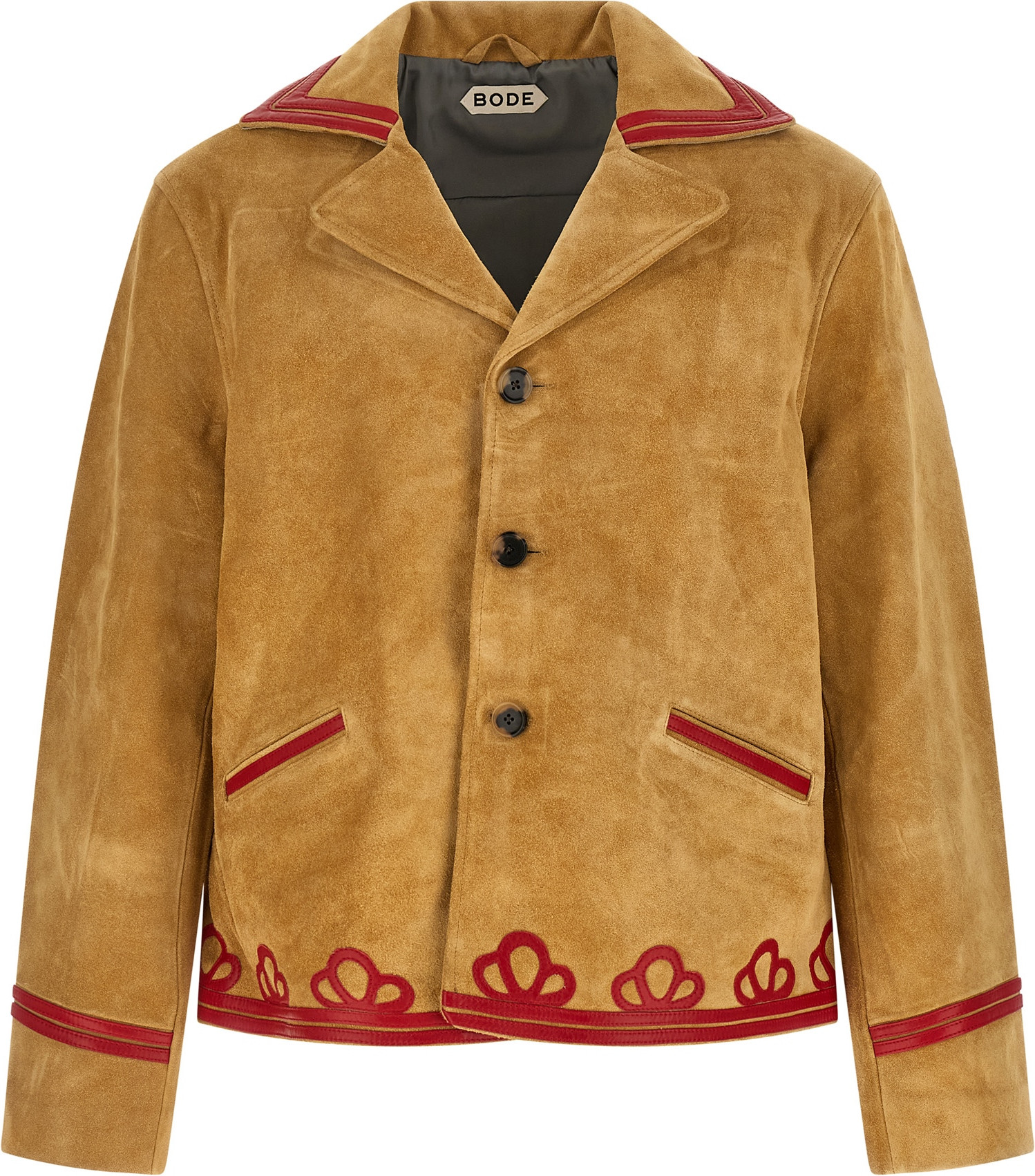 Lederjacke Bode Trefoil
