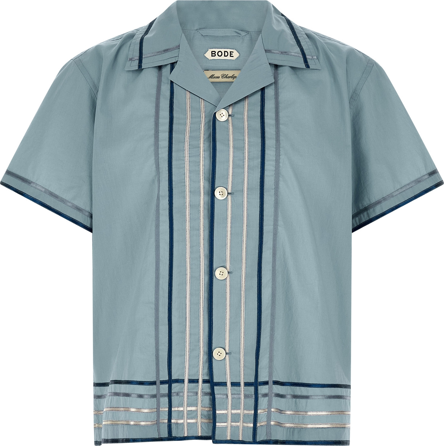 Blouse Bode Ribbon Plaid