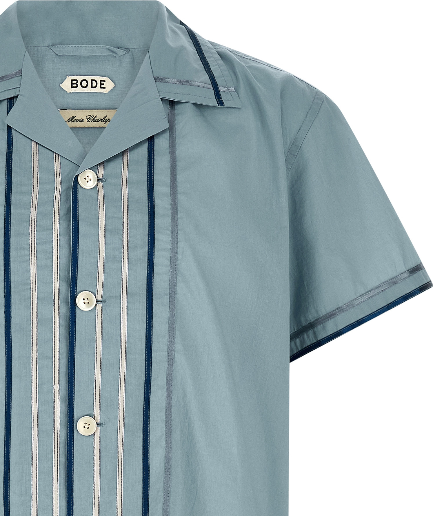 Blouse Bode Ribbon Plaid