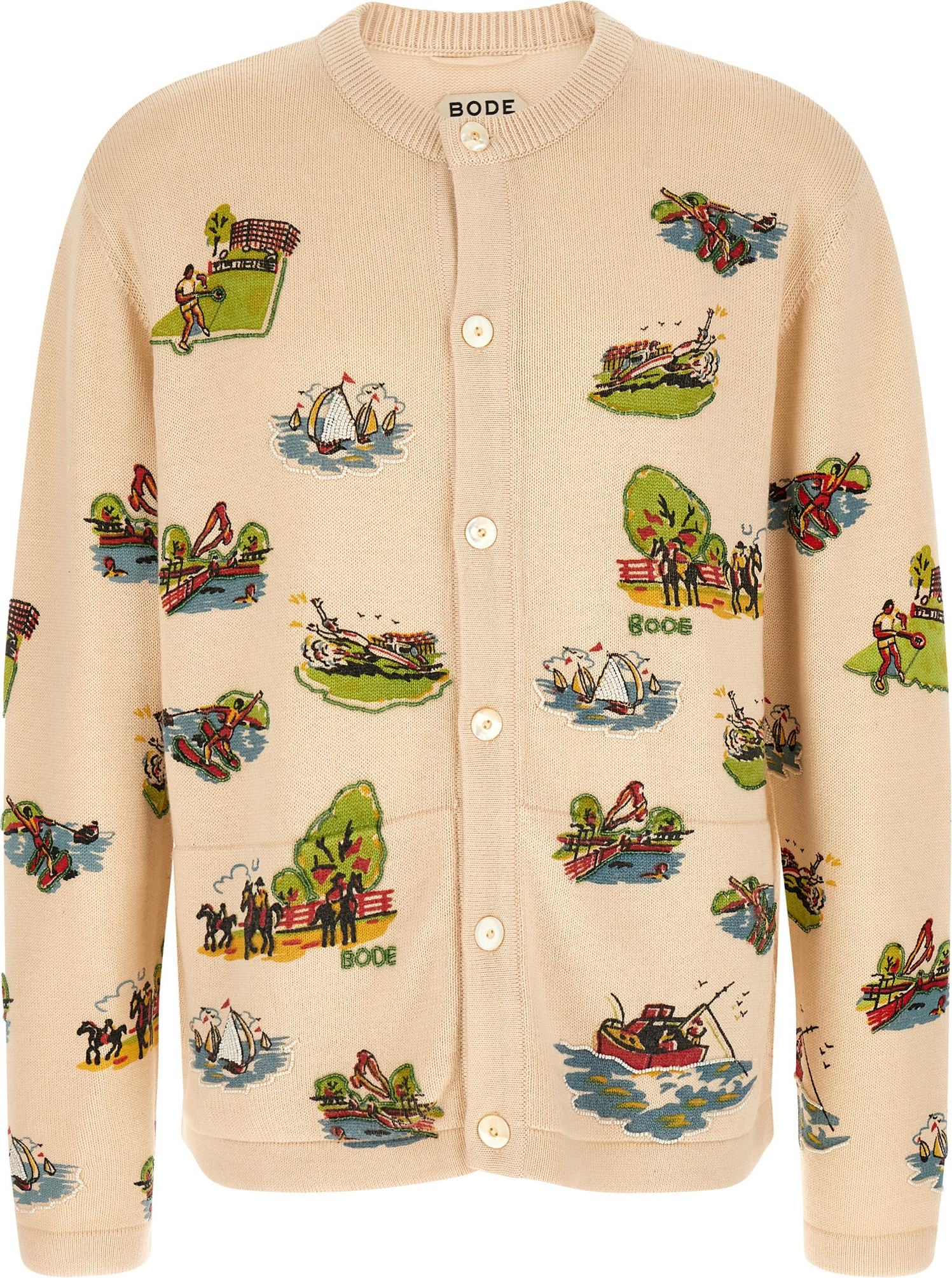 Cardigan Bode Beaded Camp