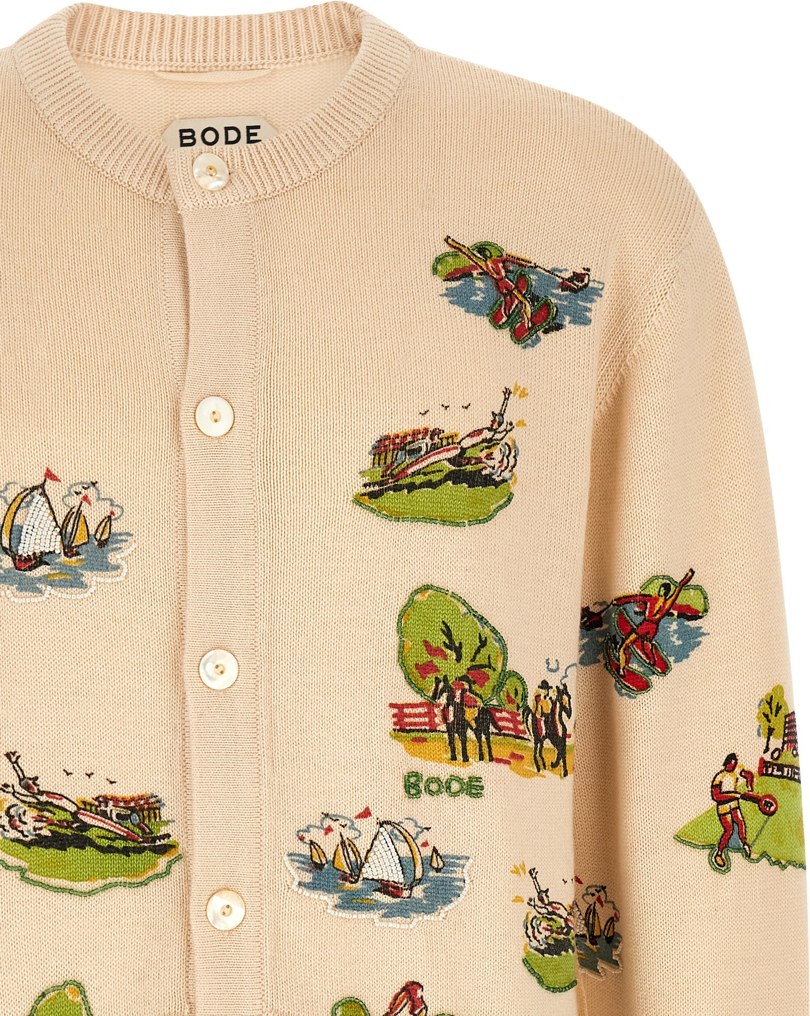 Cardigan Bode Beaded Camp