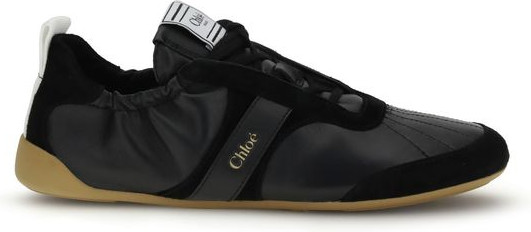 Sneaker Chloe Schwarz Ziegenleder Athletic