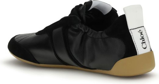 Sneaker Chloe Schwarz Ziegenleder Athletic