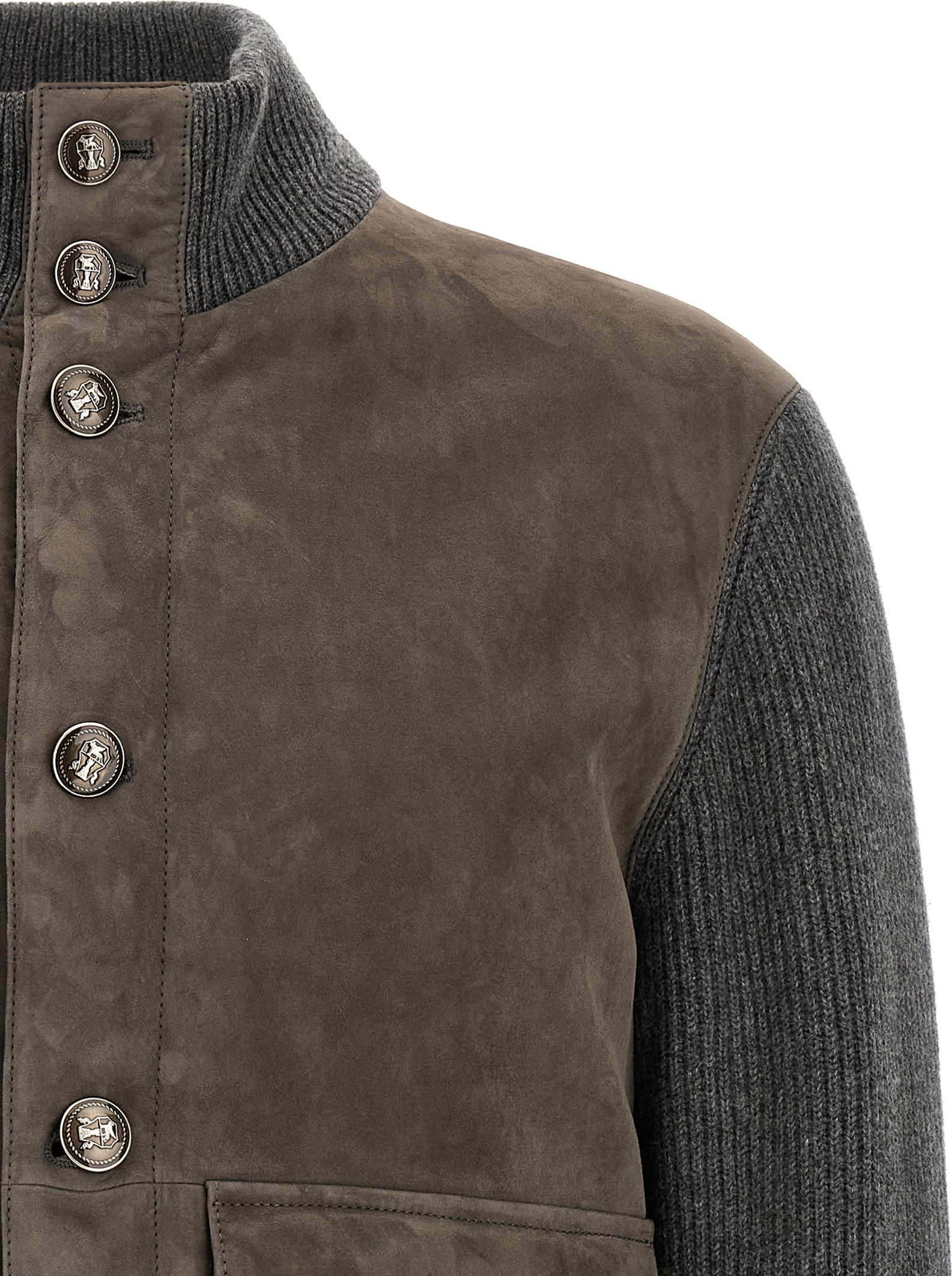 Lederjacke Brunello Cucinelli