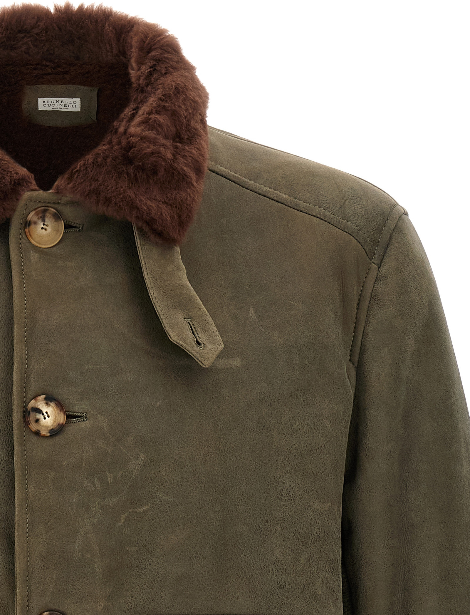 Lederjacke Brunello Cucinelli